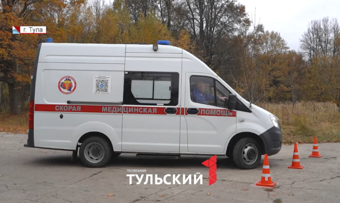 В Тульской области выбрали лучшего водителя скорой помощи