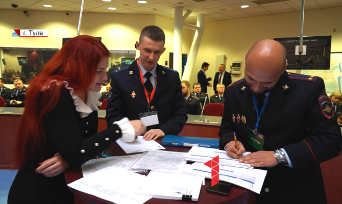 Полицейские со всей России сдали в Туле экзамен по раскрытию преступлений