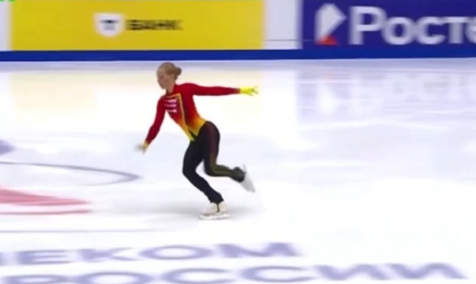 Тулячка вошла в ТОП-10 сильнейших на Гран-при России по фигурному катанию