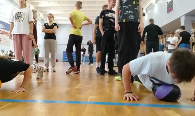 Юные мариупольцы под руководством туляков выполнили нормативы ГТО