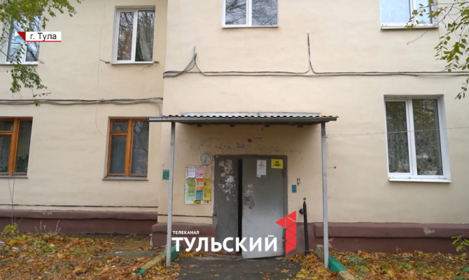 В жители поселка под Тулой остались без крыши в начале ноября