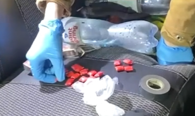 В Туле задержали наркокурьера с 32 свертками амфетамина