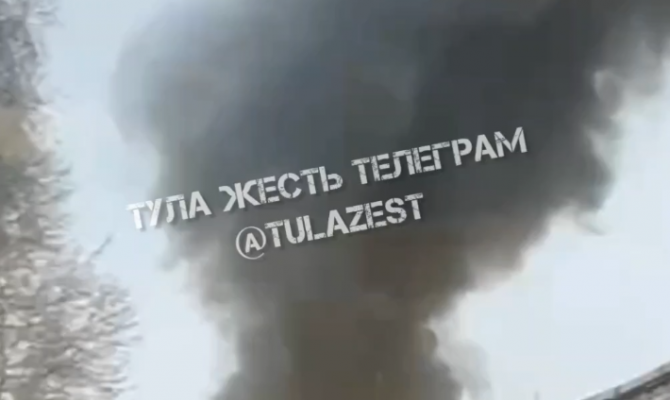 В Туле загорелся колледж строительства и отраслевых технологий