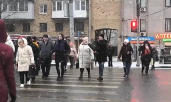 На проспекте Ленина туляки массово нарушили ПДД