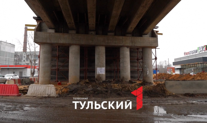 Названы главные сложности строительства моста над железнодорожным переездом в Узловой