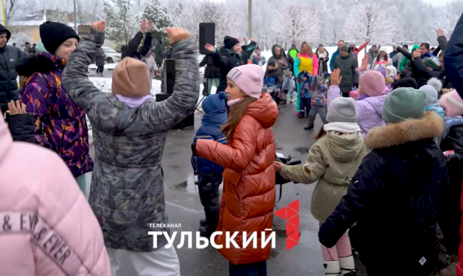 В Новомосковске выбрали самую спортивную семью