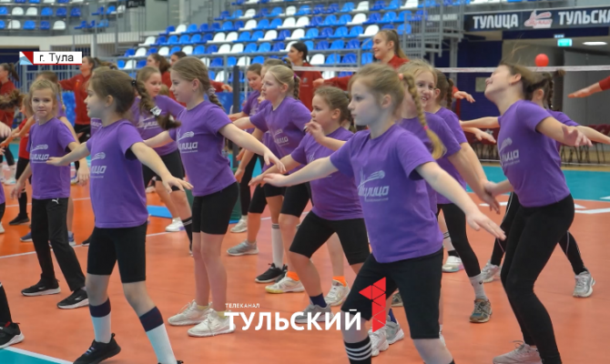 В «Туле-Арена» прошел большой спортивный праздник для детей