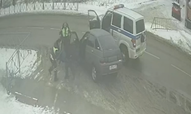 В Тульской области полиция открыла огонь во время погони за пьяным водителем