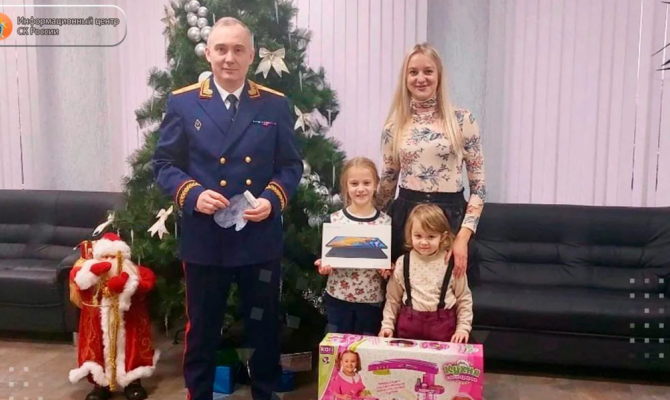 Глава СУ СКР по Тульской области исполнил желание 7-летней девочки