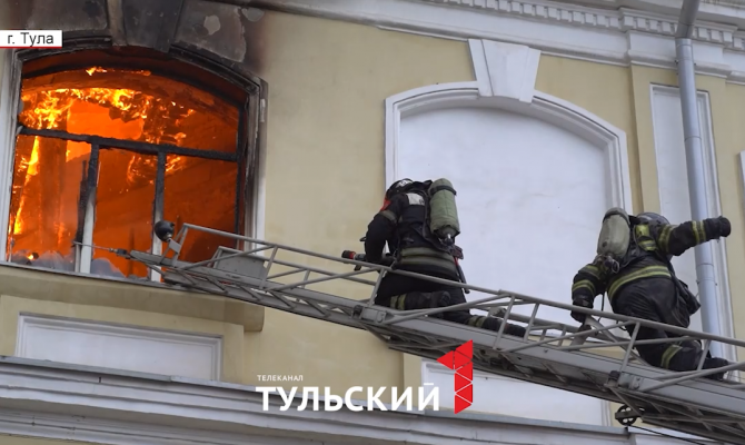Когда в Туле возобновят движение по улице Советской после пожара