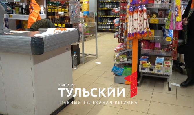 Пьяный туляк разгромил супермаркет: стали известны подробности