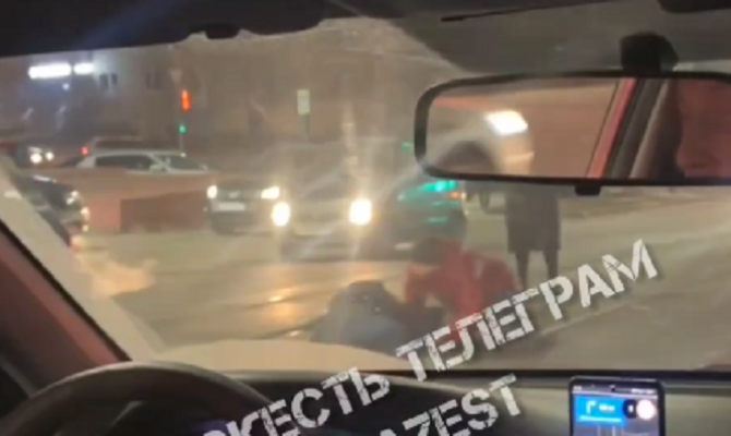 В тульском Заречье иномарка сбила пешехода