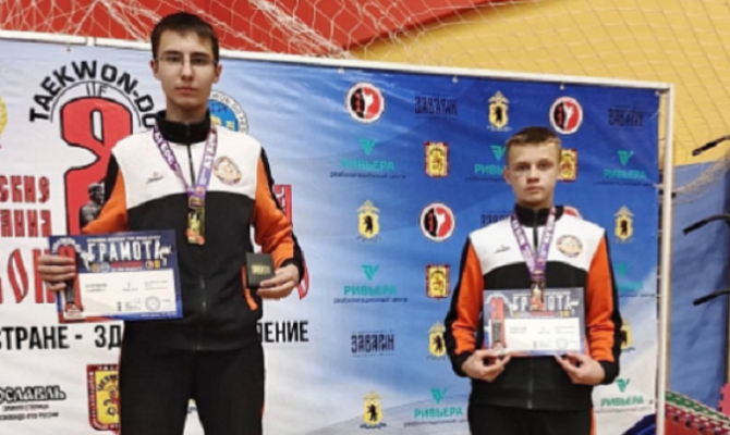Туляки привезли полный комплект медалей с Всероссийских соревнований по тхэквондо