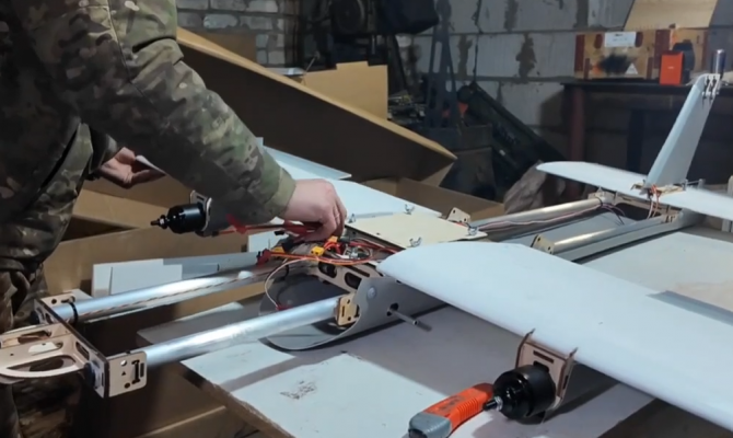 БПЛА «Молния-2» тульских десантников уничтожил БМП ВСУ в Курской области