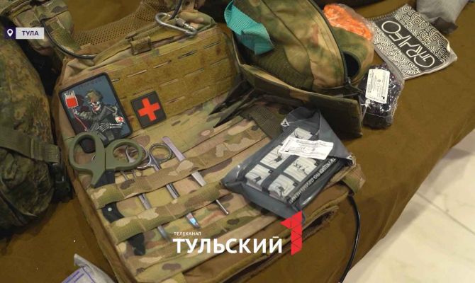Бронежилет врача с передовой стал экспонатом "Музея обороны Тулы"