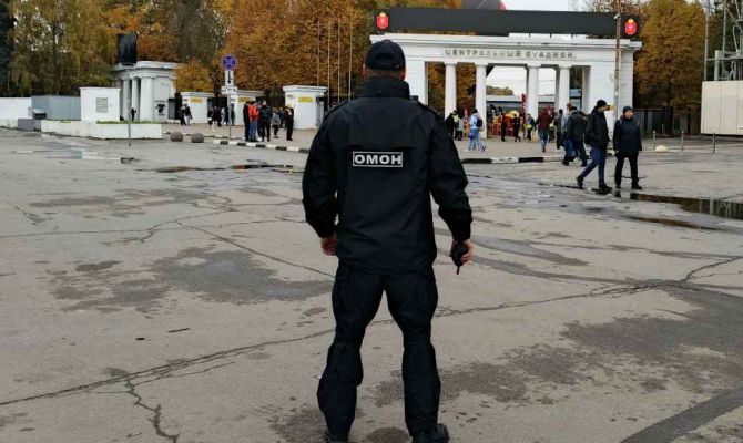 Росгвардия обеспечила порядок на победном матче "Арсенала"