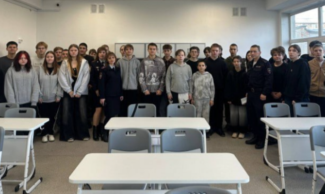 В Веневском районе прошла беседа с школьниками в рамках акции «Чистое поколение – 2025»