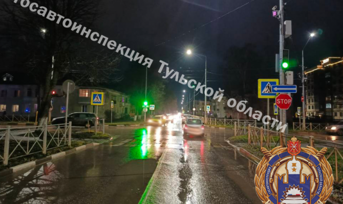 В Новомосковске водитель сбил бабушку на пешеходном переходе