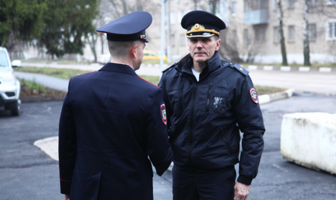 В Кимовске оценили результаты благоустройства местного отдела полиции