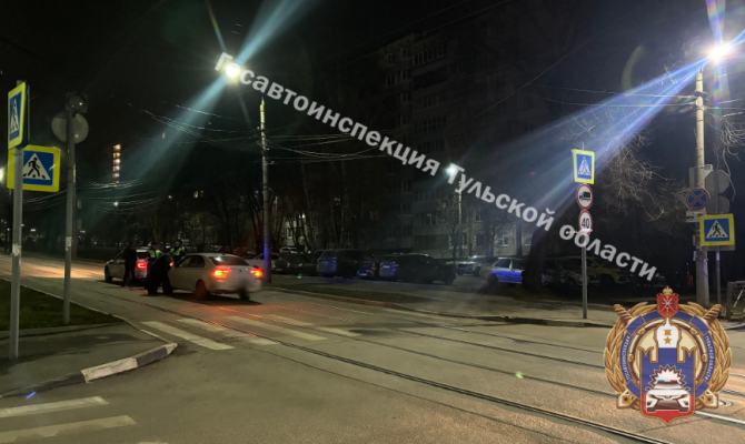 В Туле водитель сбил пешехода на пешеходном переходе