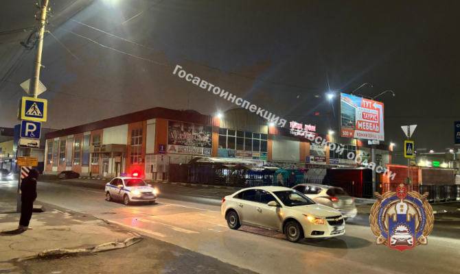 В Туле на улице Мосина сбили мужчину на пешеходном переходе