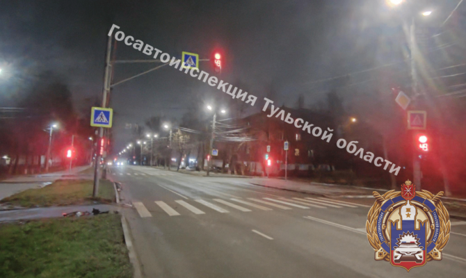 В Туле на улице Кирова столкнулись два автомобиля