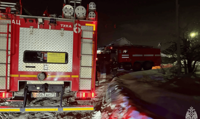 Спасатели из Тульской области потушили восемь пожаров за сутки
