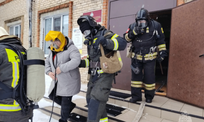 В Каменском районе прошли учения в здании администрации