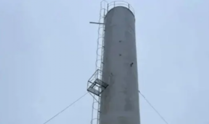 Новую водонапорную башню установили в Заокском районе