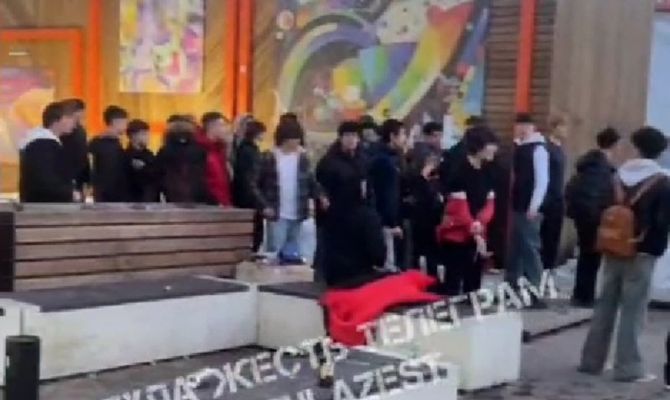 Туляки устроили массовую драку в Мятном сквере