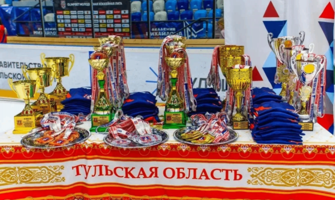 В Туле подвели итоги хоккейного сезона Лиги производственных предприятий