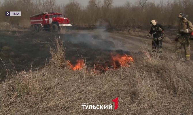 Тулякам рассказали, почему нельзя использовать технологию встречного пала травы