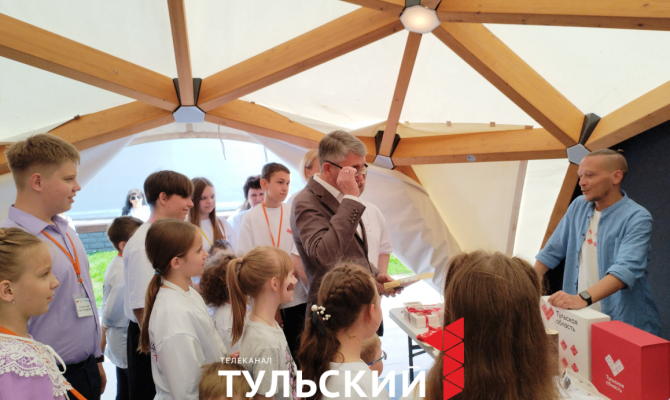 Новый мерч «Территория семейного счастья» представили в Алексине