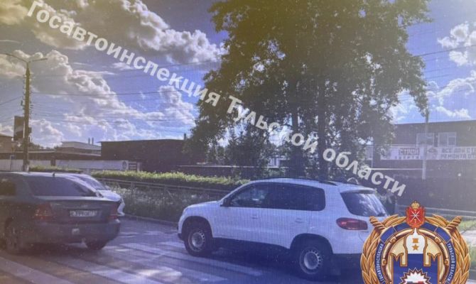 В Щекине на пешеходном переходе сбили женщину