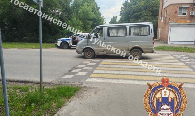 В Донском «Газель» сбила женщину на пешеходном переходе