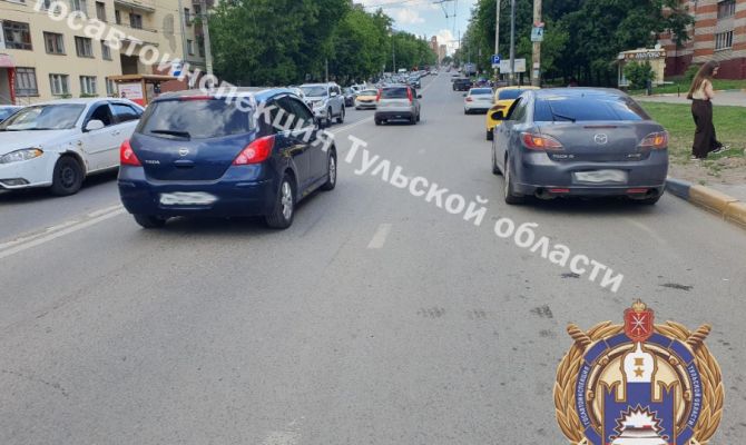В Туле Mazda сбила женщину-пешехода