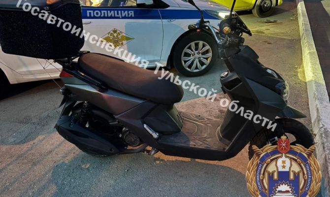 В Туле «Лада Веста» спровоцировала ДТП со скутером