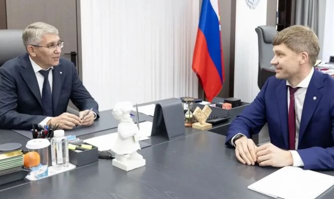 Дмитрий Миляев обсудил со руководителем тульского Сбера поддержку предпринимателей