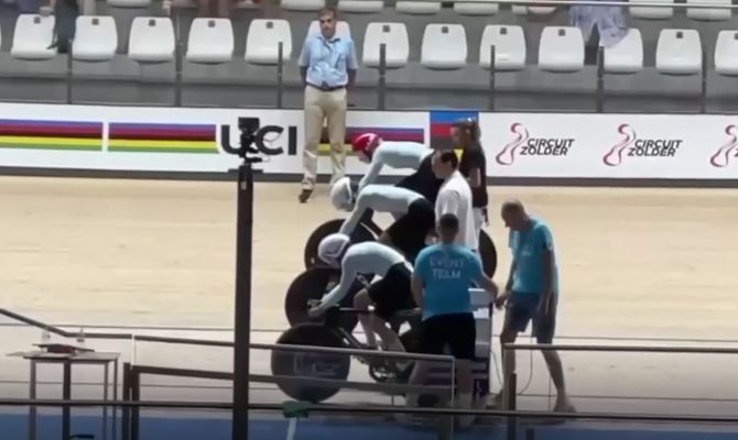 Тульские велогонщики завоевали два золота первенства мира