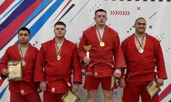Тульский самбист Данила Фролов завоевал бронзу на турнире в Можайске