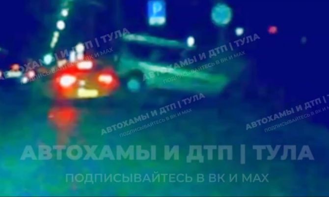 Момент смертельного ДТП на улице Металлургов в Туле попал на видео