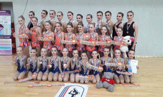 Тульские спортсменки победили в турнире по эстетической гимнастике