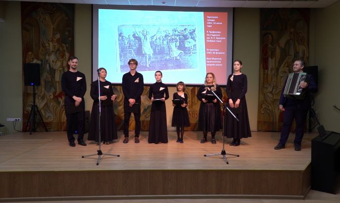 Туляки поставили спектакль на основе газетных статей и стихов фронтовиков