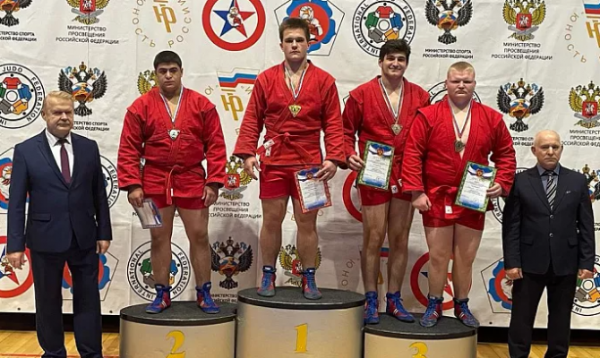 Тульские самбисты завоевали медали на Всероссийских соревнованиях
