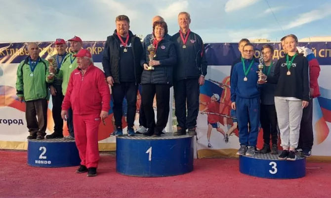 Тульские спортсмены завоевали медали на соревнованиях по городошному спорту в Подольске