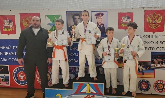 Тульские спортсмены завоевали пять медалей на турнире по дзюдо