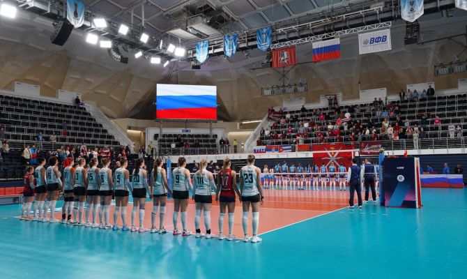 Волейболистки "Тулицы" обыграли московское "Динамо" со счетом 3:1