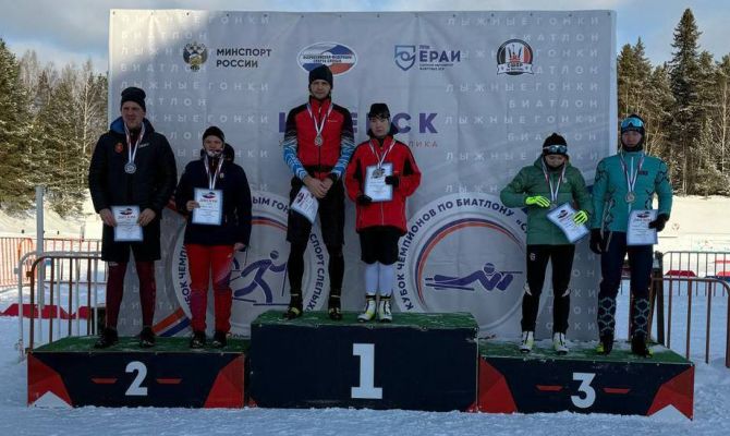Туляки завоевали серебро на Кубке России по лыжным гонкам и биатлону среди слепых