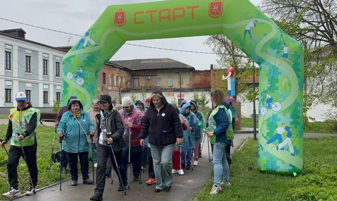 Жители Одоева приняли участие в старте проекта «Здоровый муниципалитет»