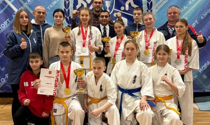 Тульские спортсмены привезли сразу три золота с турнира по кёкусинкай
